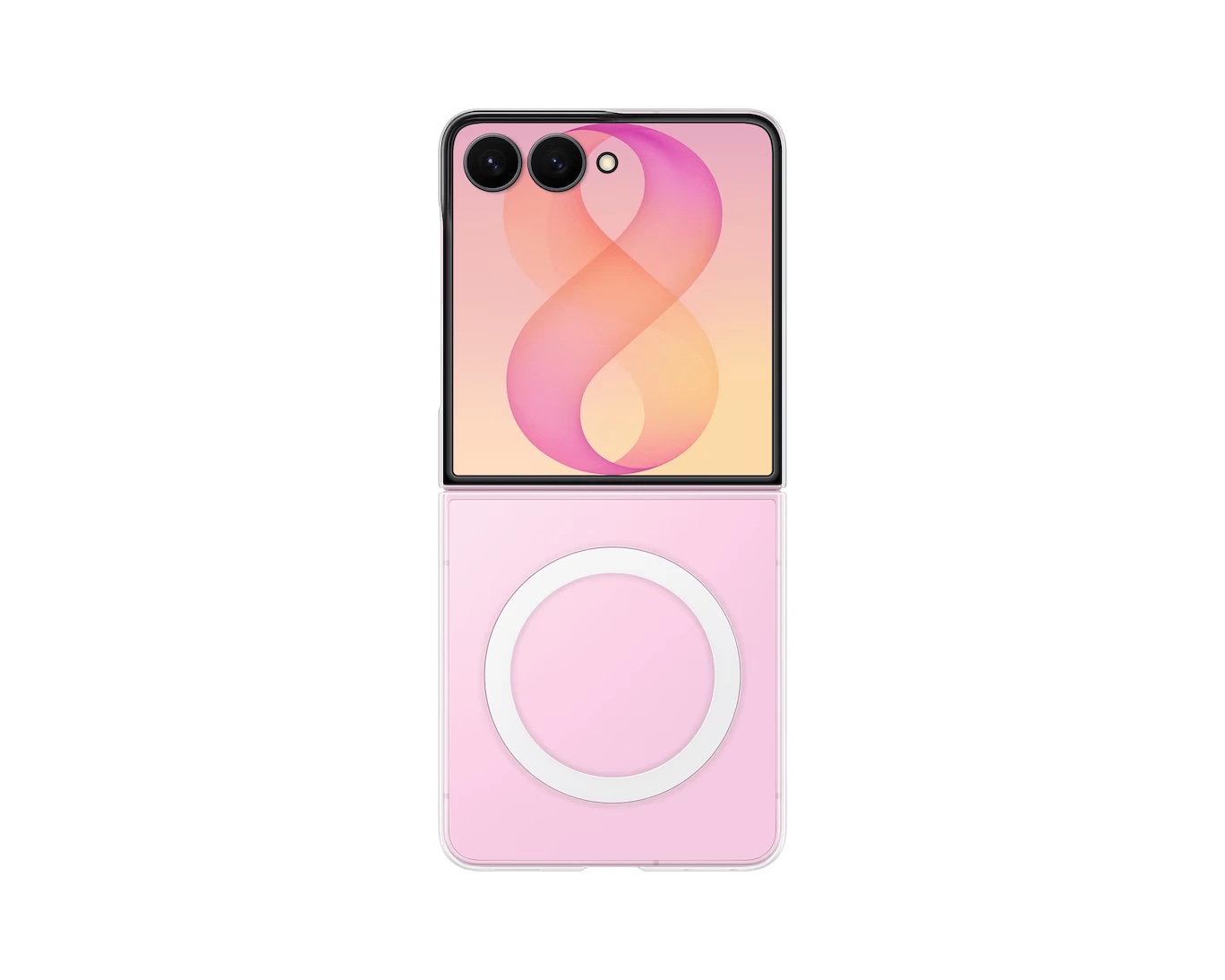 Samsung Galaxy Z Flip 8 Clear Magnet Cover